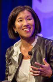A picture of Nicole Wong, former  deputy us CTO and Filecoin Foundation board member. 